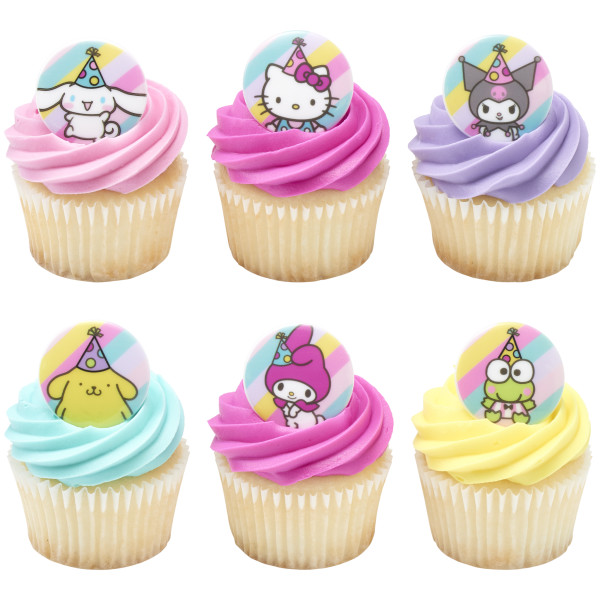 Hello Kitty® and Friends It's a Celebration Cupcake Rings