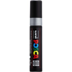 PC-17K Paint Marker, Extra Broad Tip (15 mm), Silver