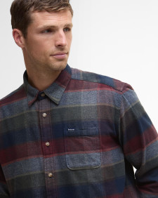 Copswell Relaxed Long-Sleeved Shirt Navy