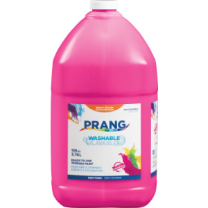 Washable Tempera Paint, Magenta, Gallon