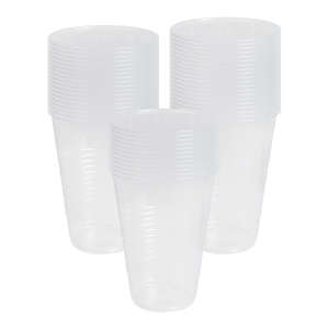 Empress, Plastic Cold Cups, 7 oz, Polypropylene, Translucent