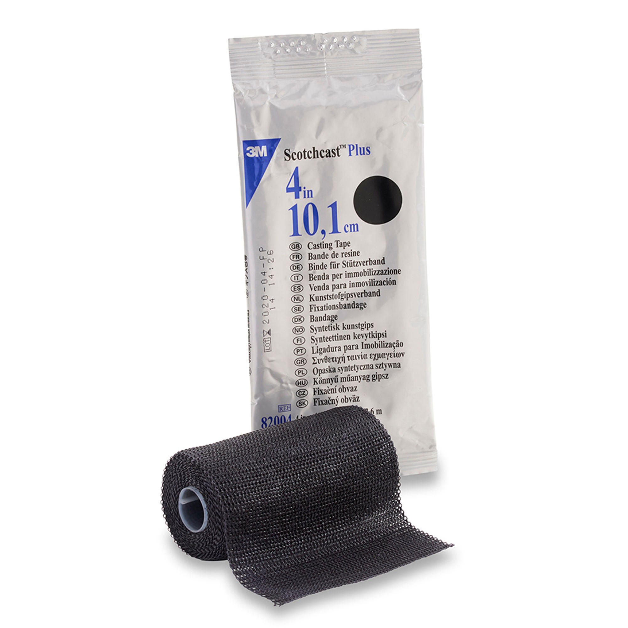 3M™ Scotchcast™ Plus Black Cast Tape, 4 Inch x 4 Yard