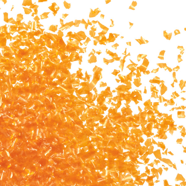 Orange Edible Glitter