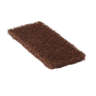 Hillyard, Trident, Heavy Duty Utility Pad 101, Rectangle, 10"x4.5", Brown