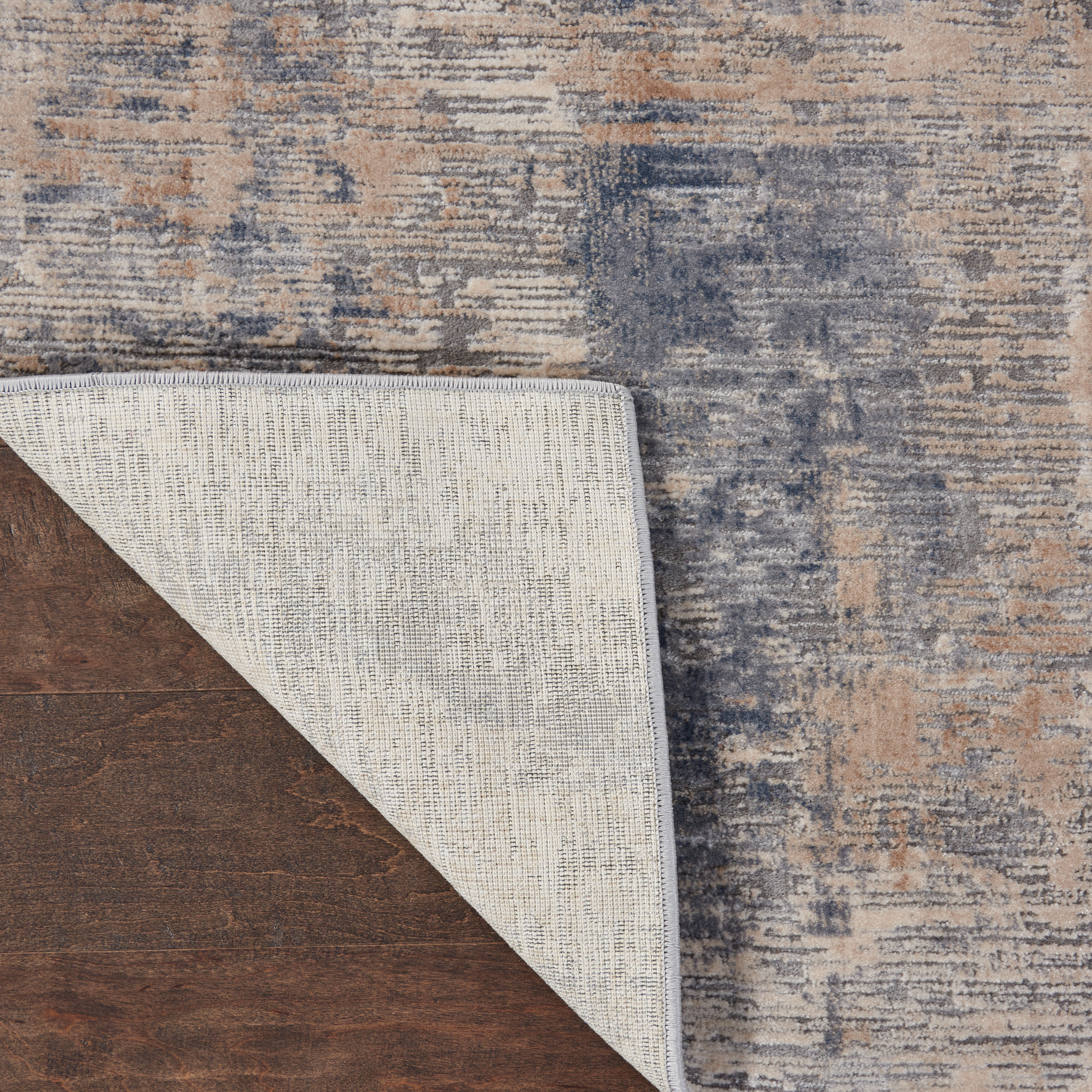 Nourison Rustic Textures 9'3" x 12'9" Beige Grey Modern Indoor Rug