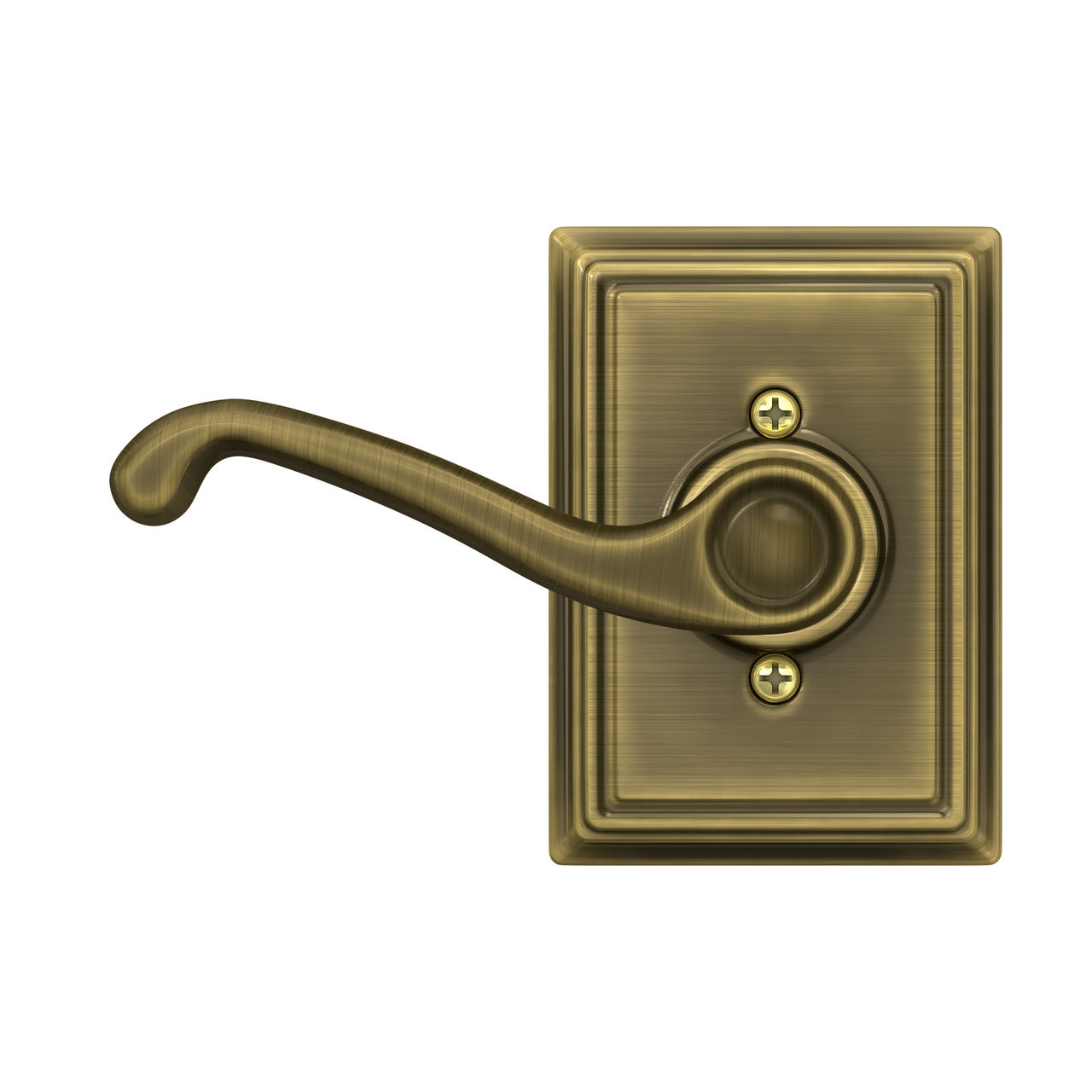 Flair Non-Turning (Dummy) Door Lever with Addison Trim