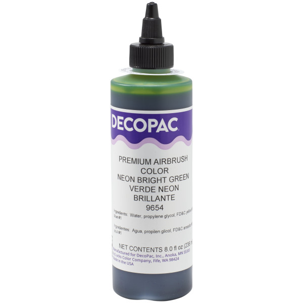 Neon Bright Green Premium Airbrush Color
