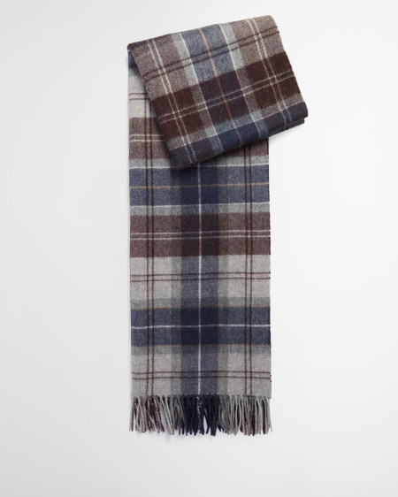 Brack Patchwork Tartan Wool Scarf