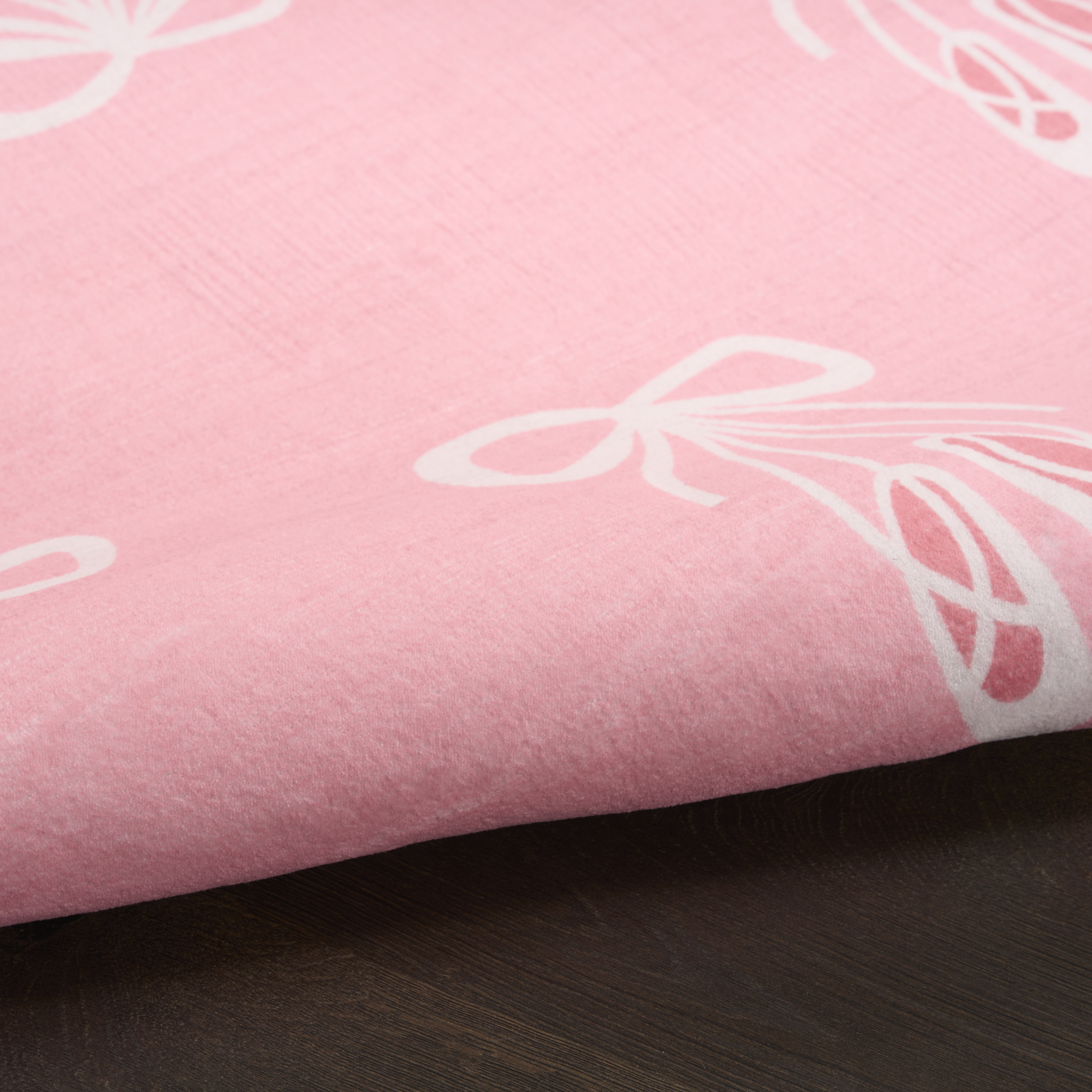 Nourison Imagination 3'5" x 5' Pink Kids Indoor Rug