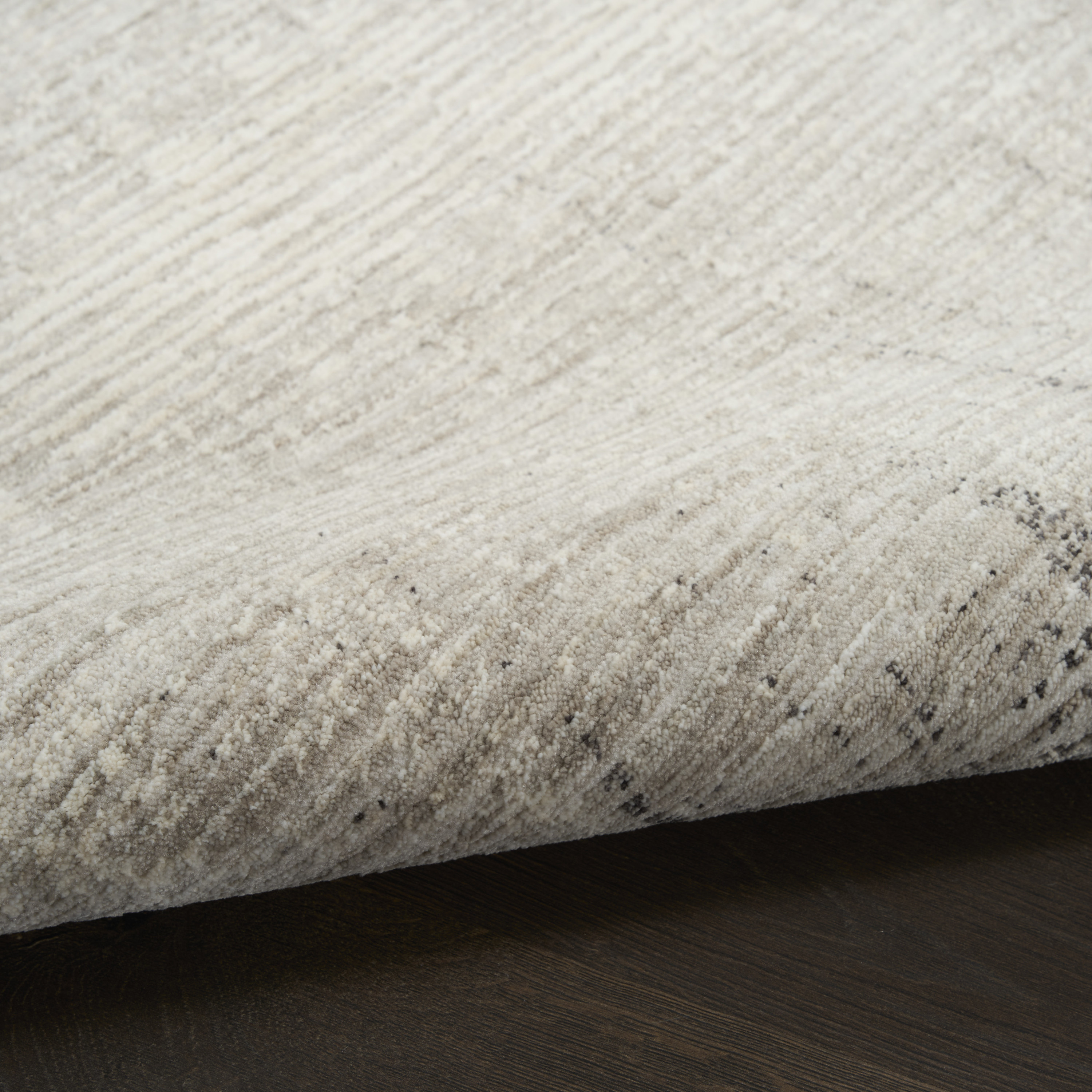 Calvin Klein CK079 Notes 7'10" x 9'10" Ivory Charcoal Modern Indoor Rug