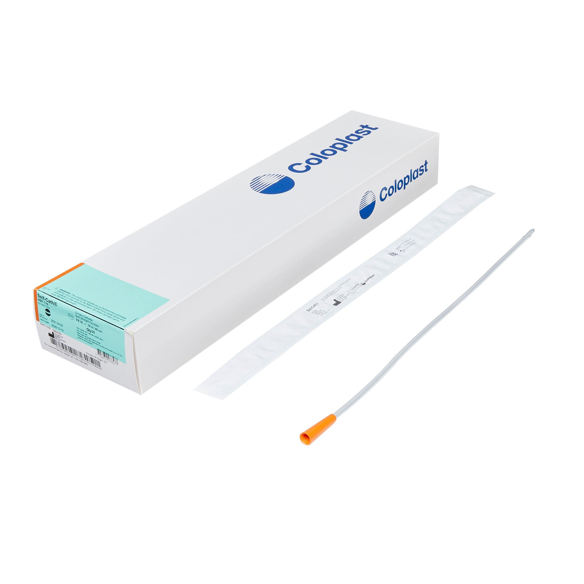 Self-Cath® Soft Unisex Urethral Catheter, 16 Fr, Straight Tip