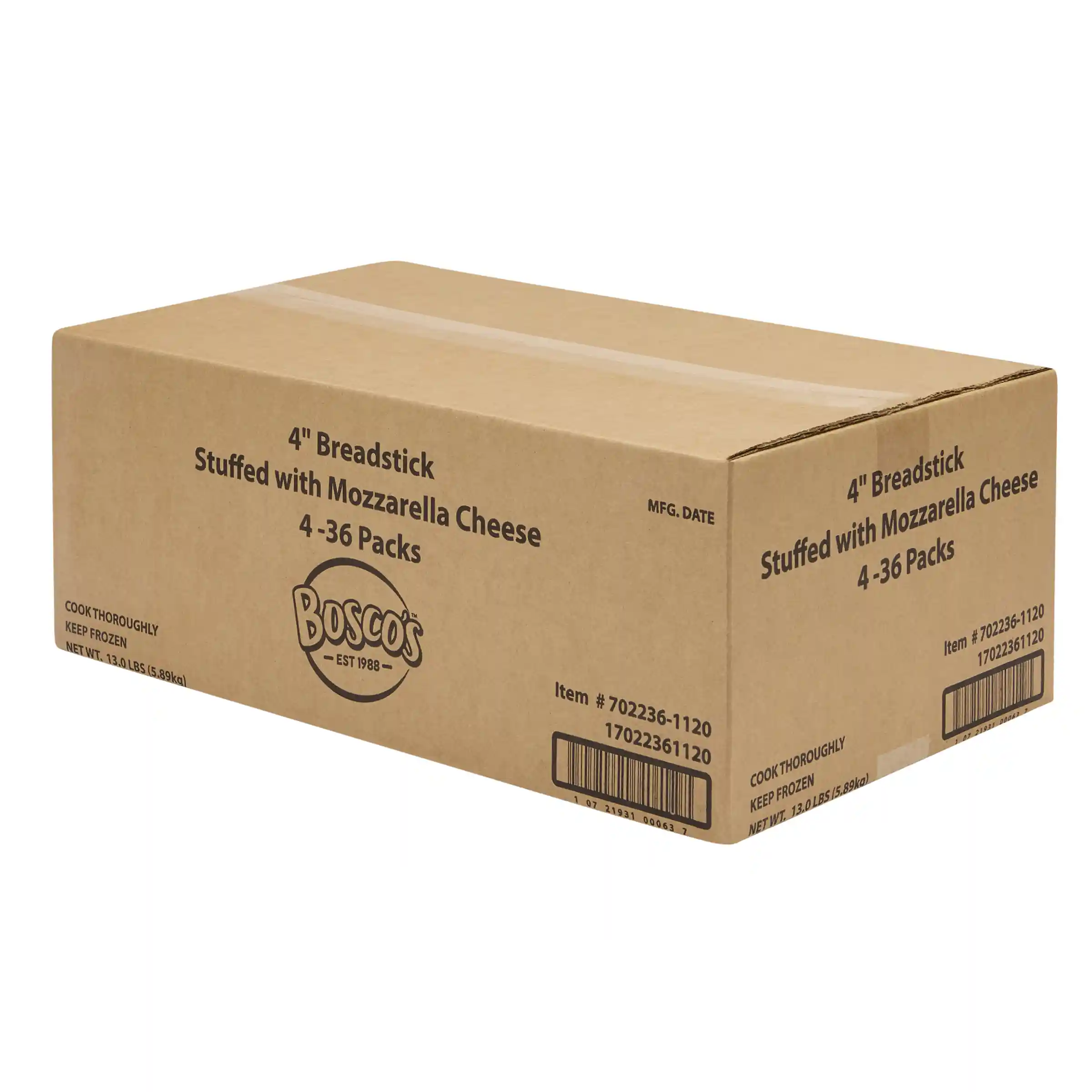 Bosco® 4 Inch Mozzarella Cheese Stuffed Breadsticks_image_5