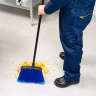 Carlisle, Duo-Sweep®, 12in, Flagged Light Industrial Broom Head, Polyethylene Bristles, Blue