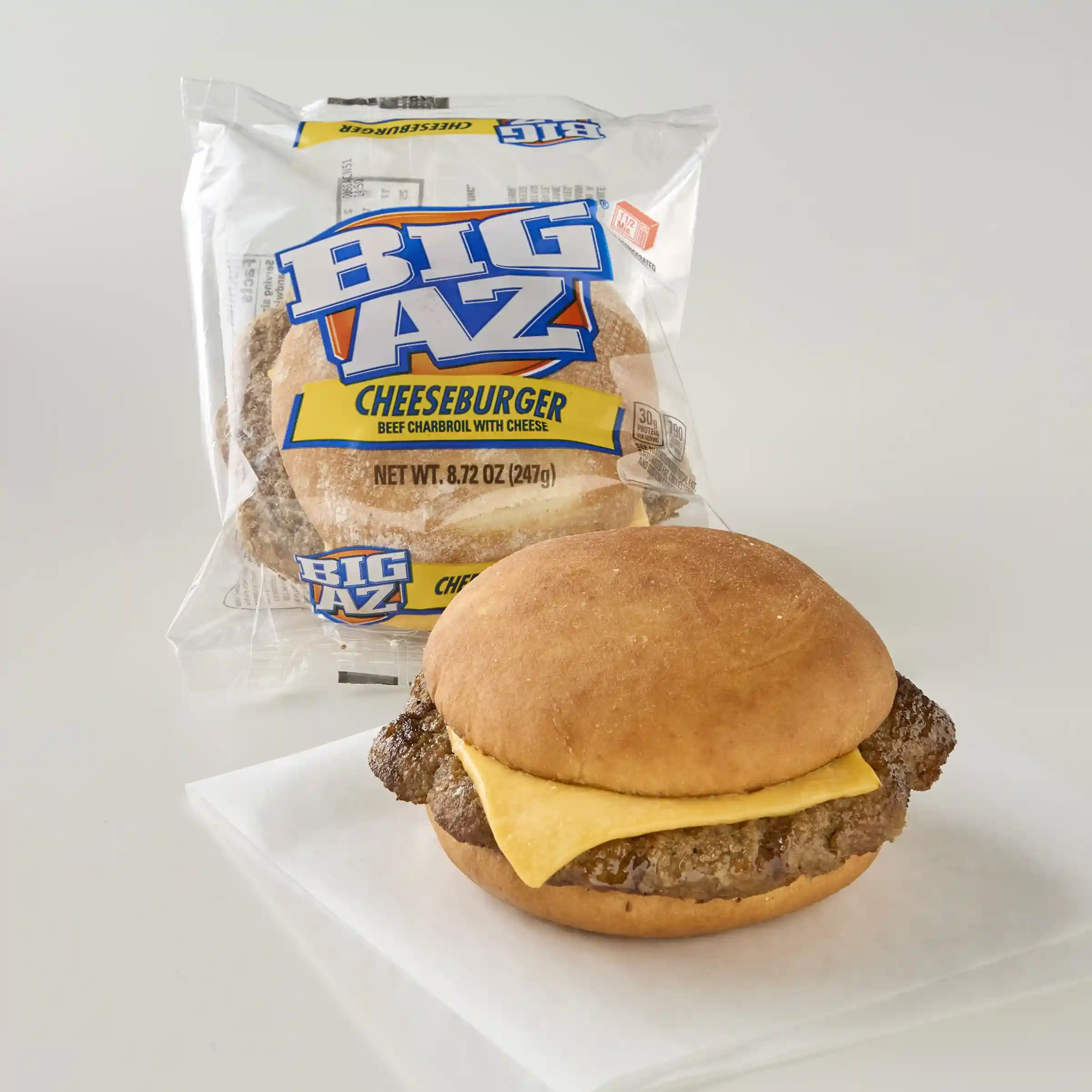 BIG AZ® Charbroil Beef Cheeseburger_image_1