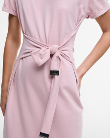Whitson Midi Dress Pale Mauve