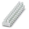 Europe connector Polypropylene 450V 41A 12-Position White 116.5 L x 14.9 H x 18.9 W mm