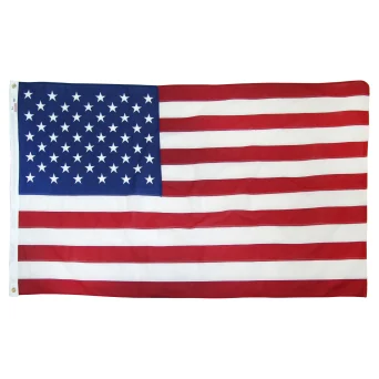 American Flag 5ft x 8ft Cotton Best Brand by Valley Forge - Made In USA