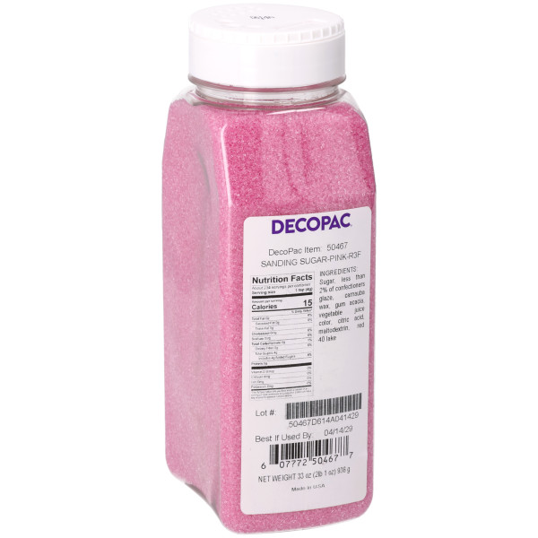 Pink - Red 3 Free Sanding Sugar