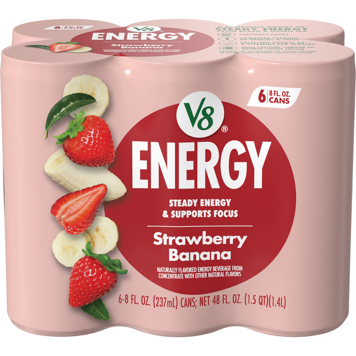 Strawberry Banana Energy Drink
