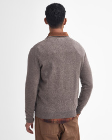 Essential Crew Neck Jumper Dark Stone