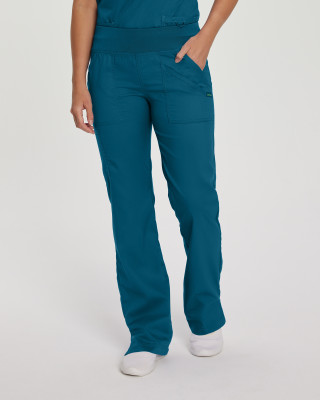 ProFlex 2043 Ladies Yoga Style Cargo Scrub Pants by Landau-Landau