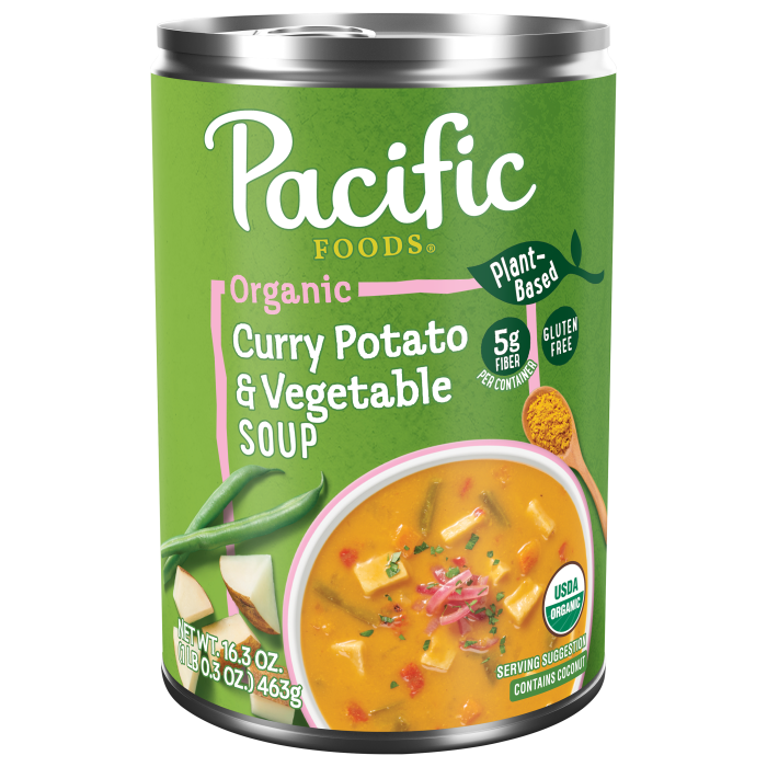 Organic Curry Potato and Vegetable Soup