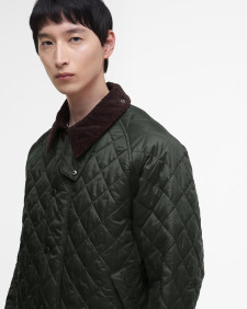 Oversized Transport Quilted Jacket Sage