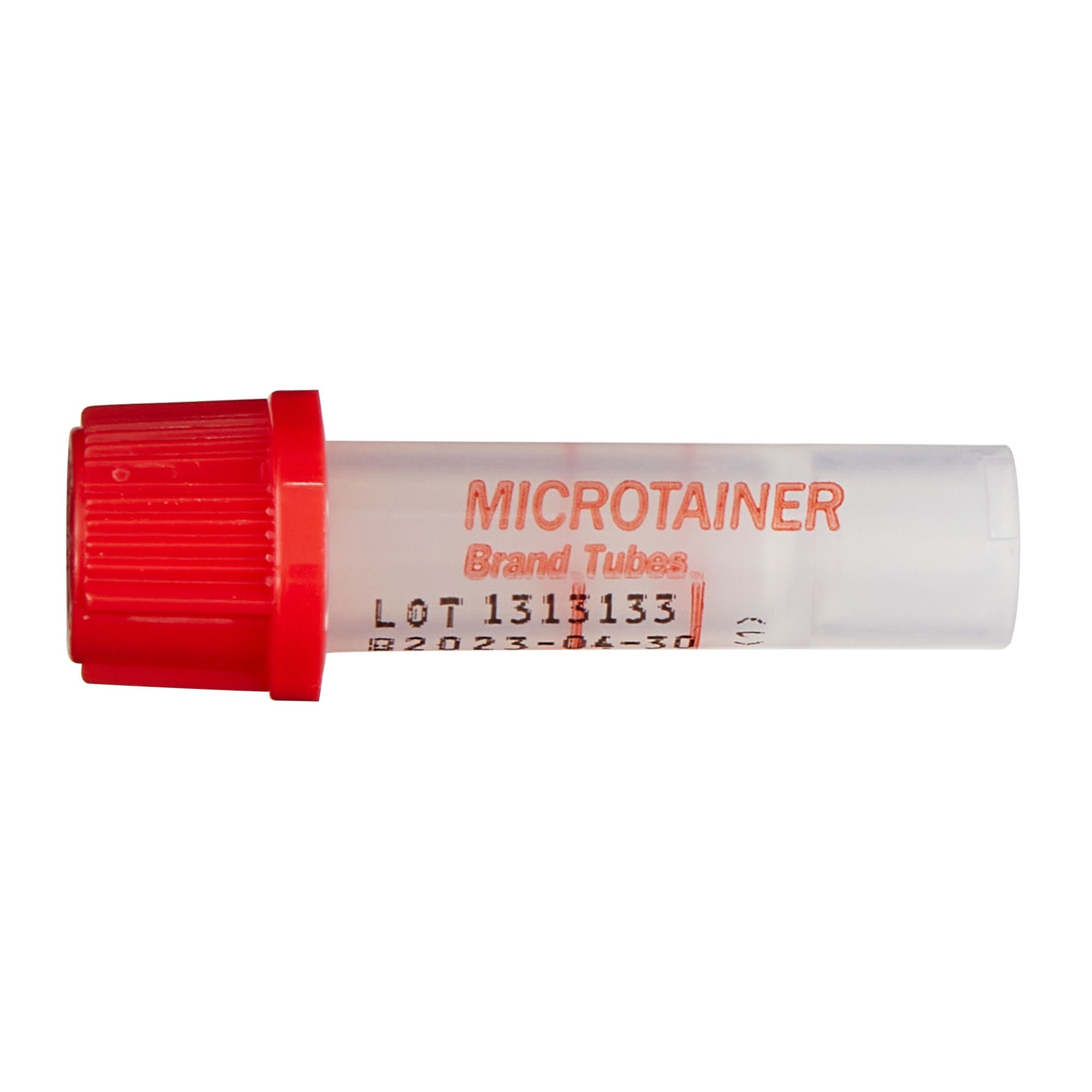 BD TUBE, CAPILLARY PLAIN RED 250/500UL PLAS (50/BG 4BG/CS