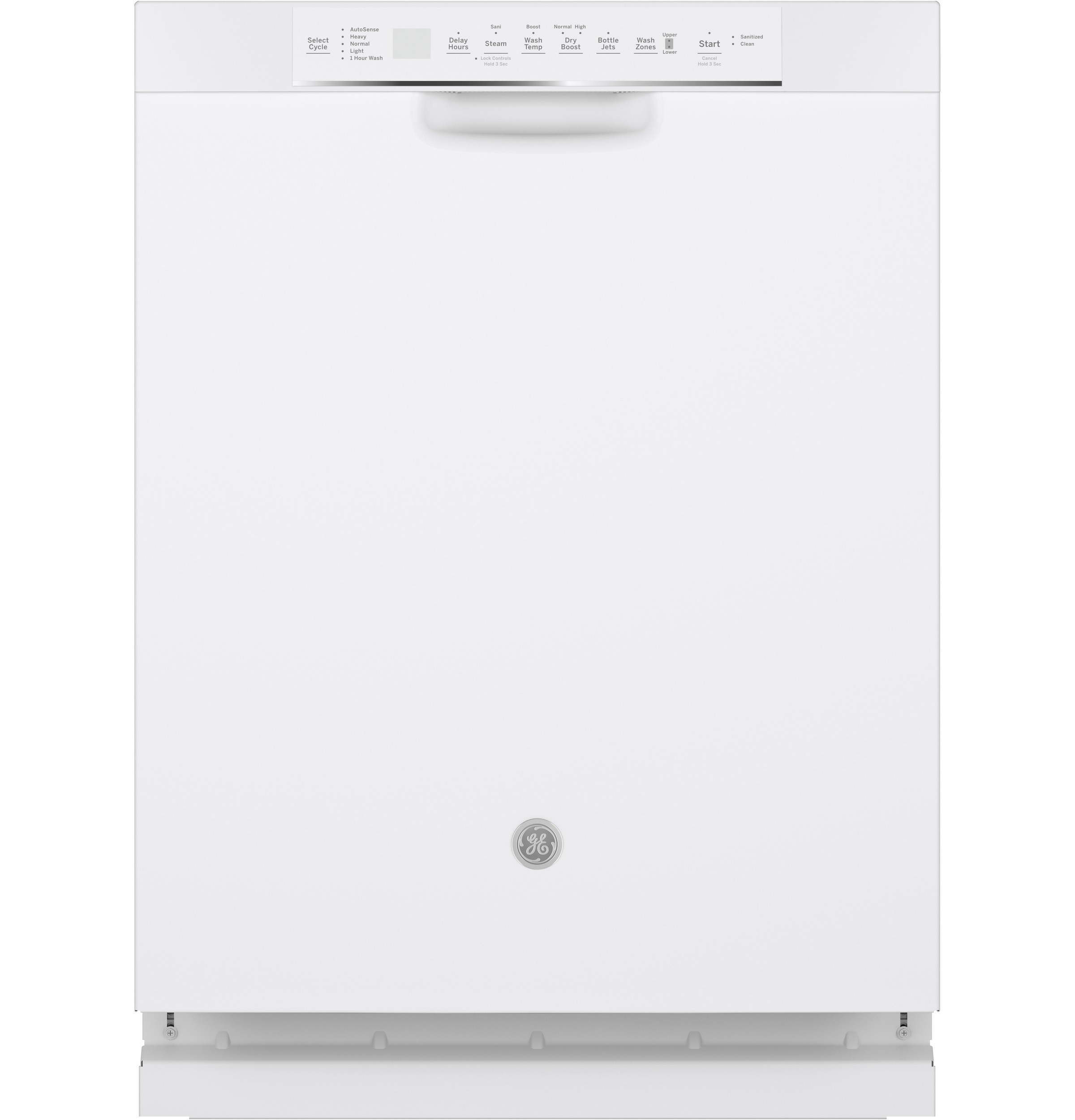 GE® ENERGY STAR® Front Control with Stainless Steel Interior Dishwasher with Sanitize Cycle & Dry Boost