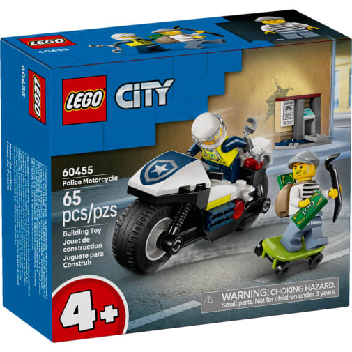 LEGO City Police Motorcycle Chase (60455)