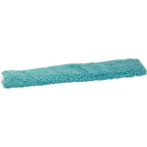 Hillyard, Trident®, Flexible Blade Duster Replacement Head, Short Nap, Microfiber, Green/White, 21 in