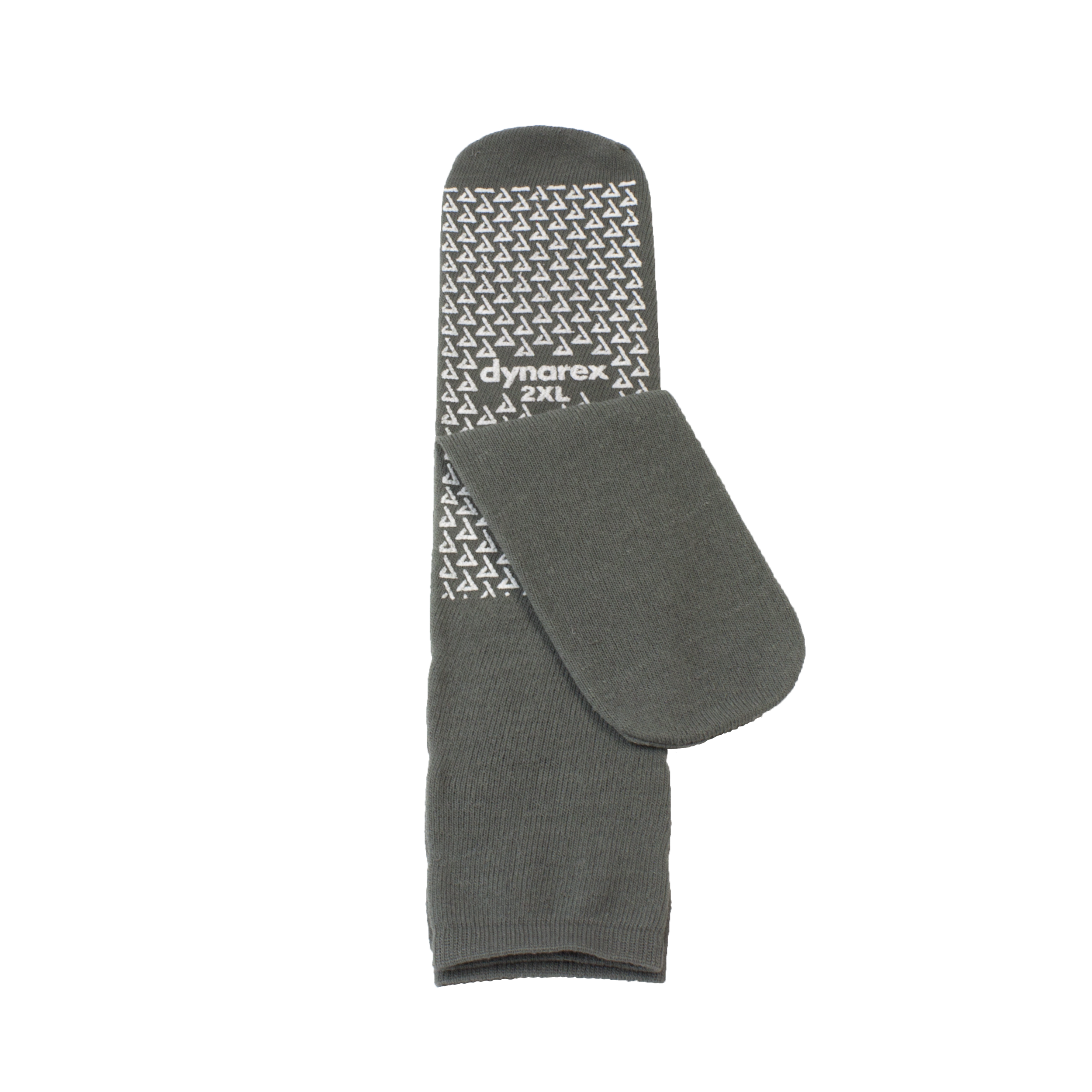Single-Sided Slipper Socks - 2XL, Grey