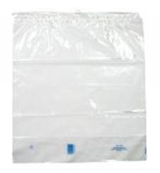 Patient Belongings Bag DawnMist 17 X 17 Inch Plastic Drawtape Closure Clear