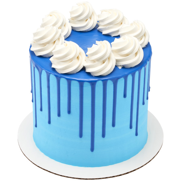 Royal Blue - Red 3 Free Cake Drip