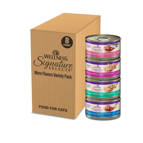 Wellness CORE Signature Selects More Flavors Variety Pack Front packaging