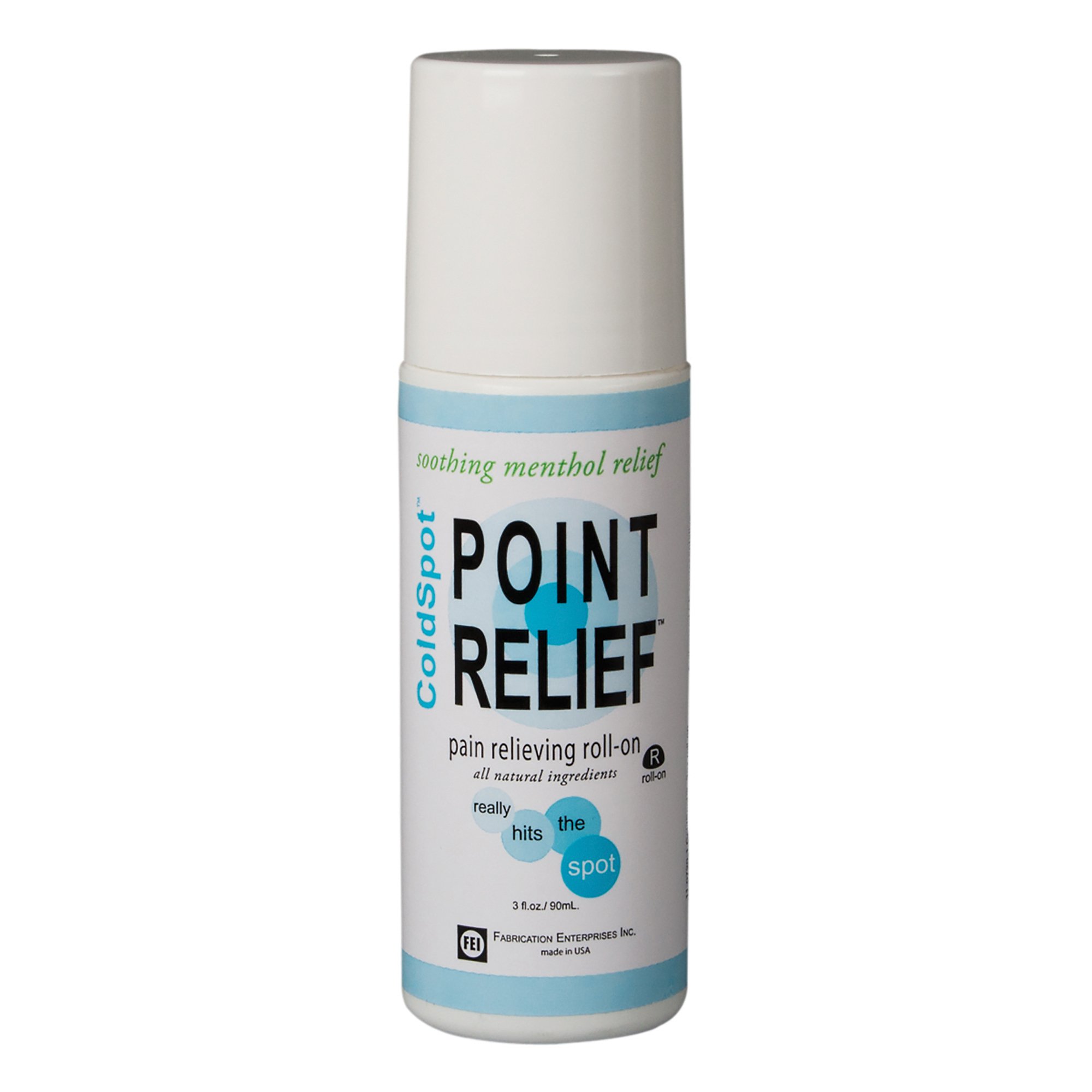 Point Relief™ ColdSpot™ Topical Pain Relief, 3-ounce roll-on bottle