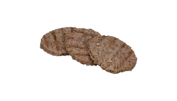 AdvancePierre™ Fully Cooked Flame Grilled Beef Burger, 3oz_image_2