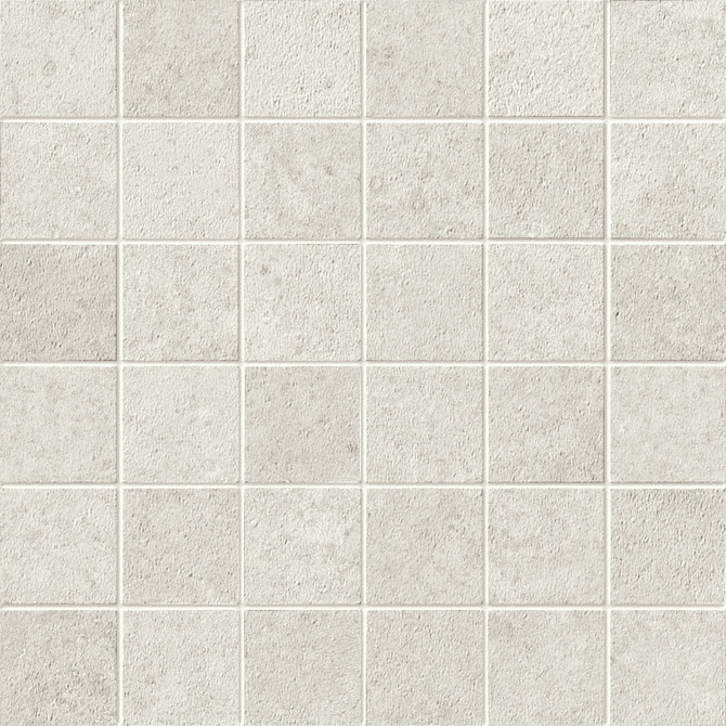 Tuscany White 2×2 Mosaic Matte