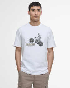 Jump Graphic T-Shirt Whisper White