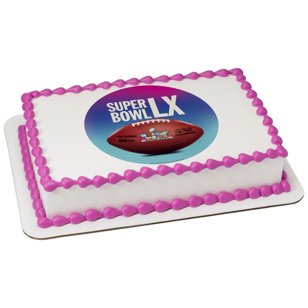 Image Cake NFL Super Bowl LX