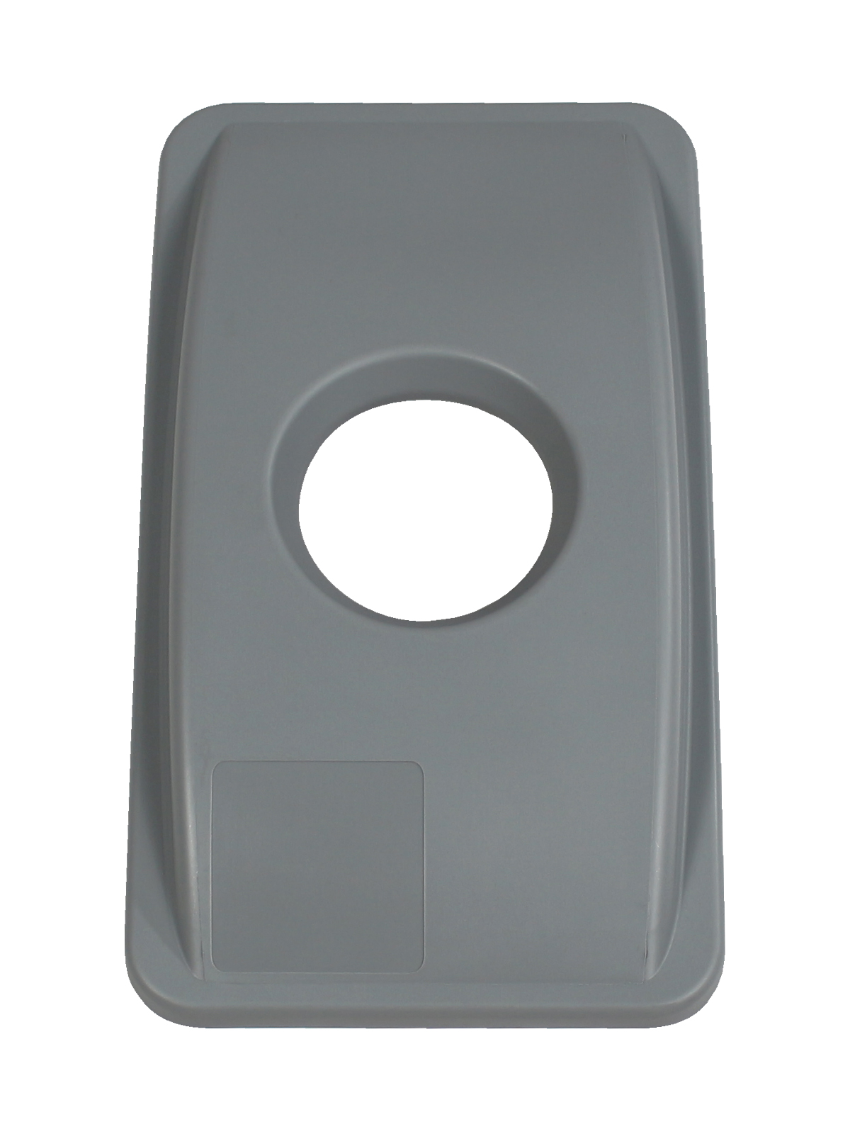 WASTE WATCHER – Single – Lid – Circle – Executive Grey
