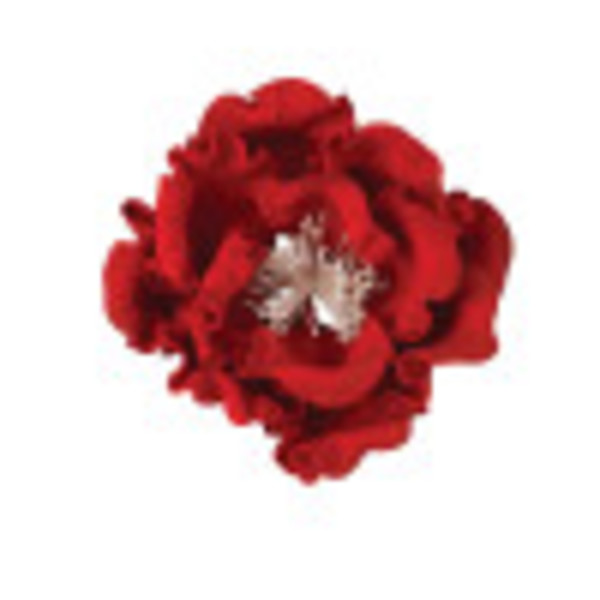 Red Peony Gum Paste Flower | DecoPac