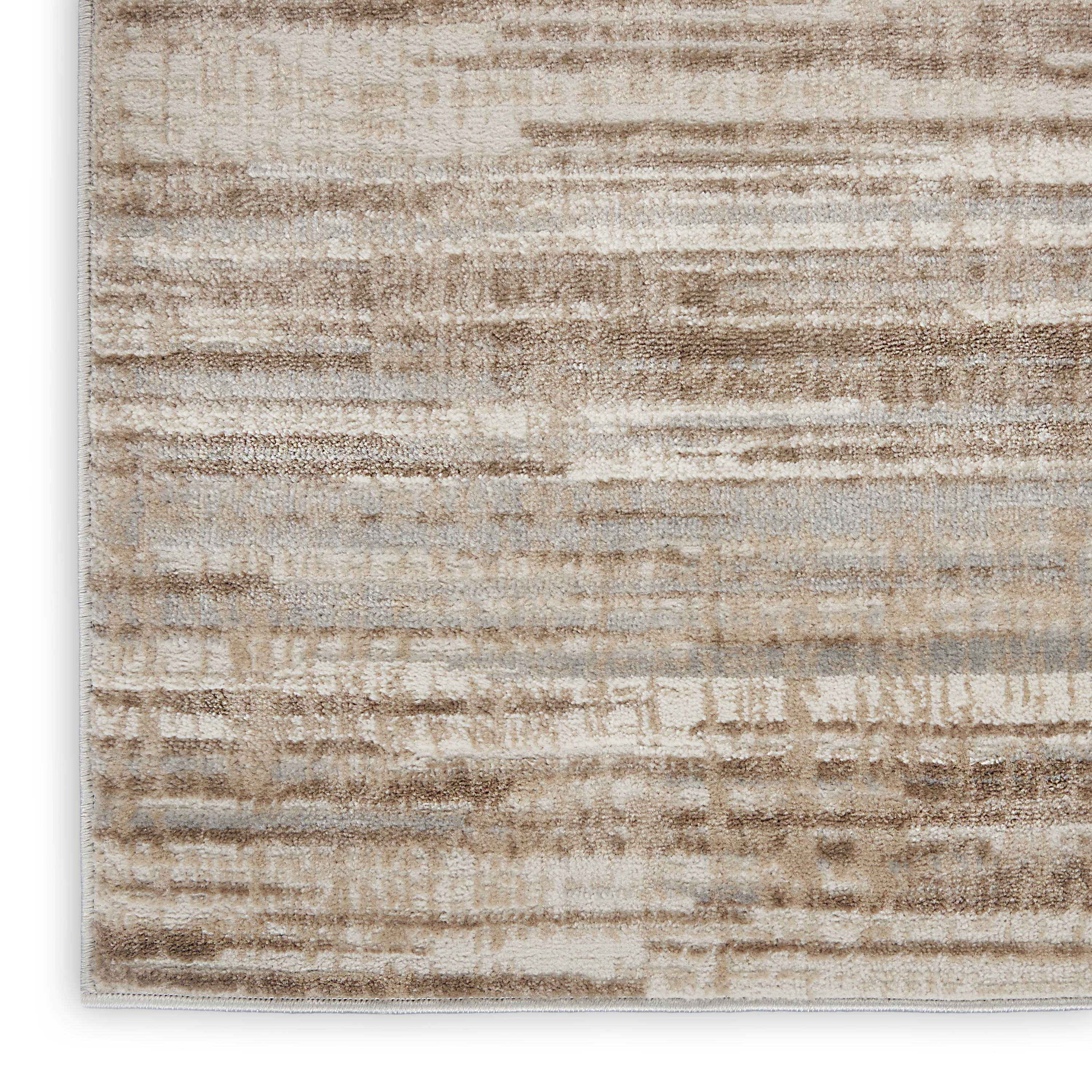 Nourison Elation 2' x 3' Ivory Grey Modern Indoor Rug