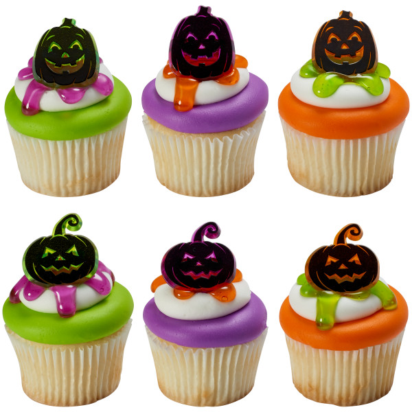 Pumpkin Silhouettes Cupcake Rings | DecoPac