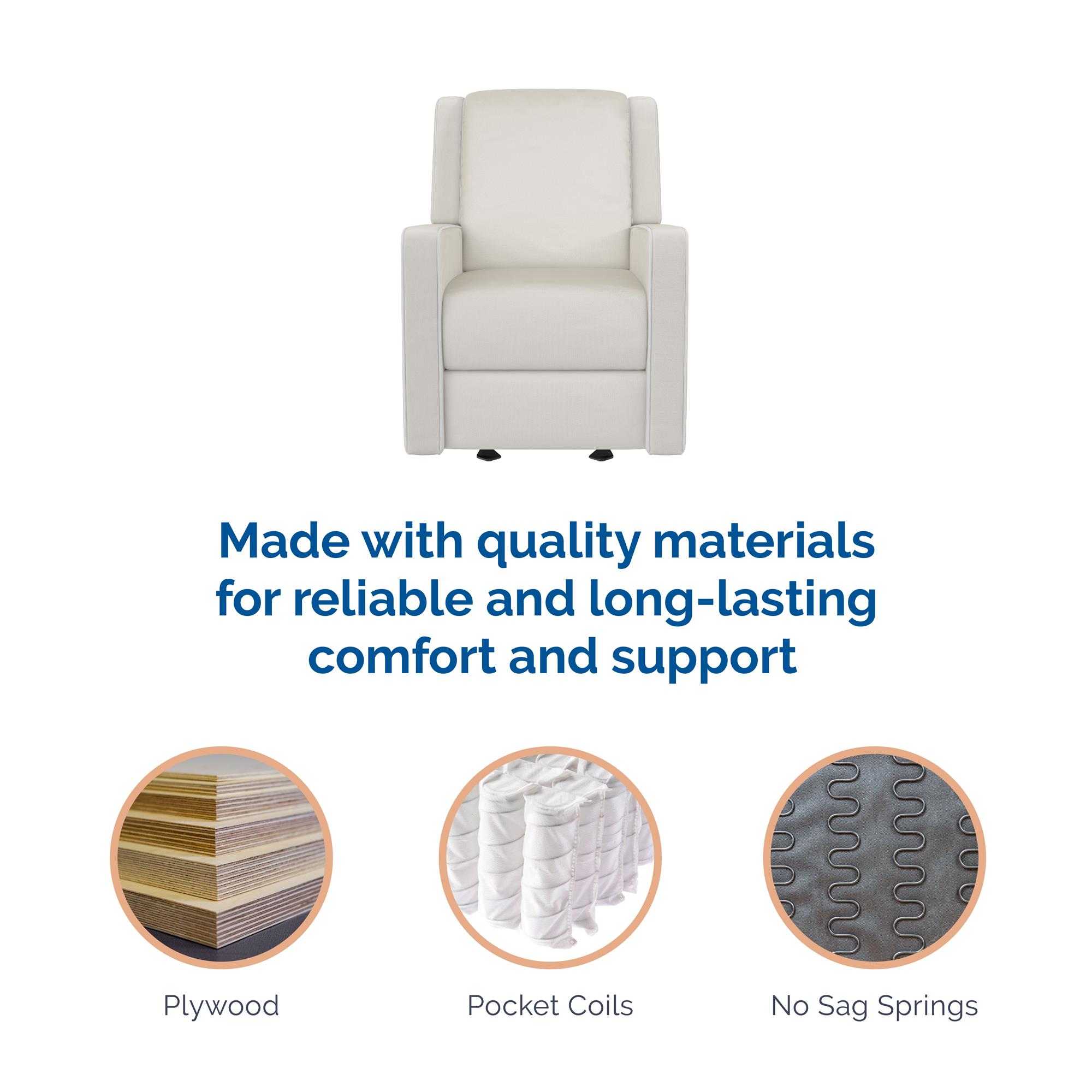 Baby Relax Robyn Nursery Glider Recliner Chair