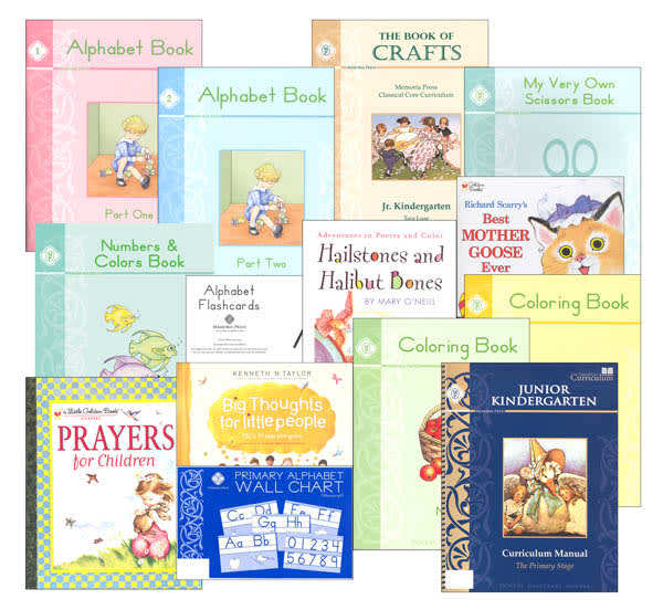 Memoria Press Curriculum 2-Day Jr. Kindergarten Package