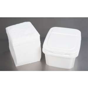 Contec, Premira®, Microfiber Wipes, Quarter-folded, 12" x 13", White