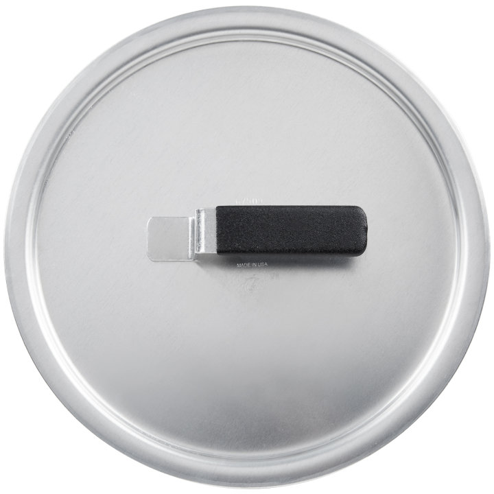 10 ¾-inch Wear-Ever® flat aluminum cover with dipped handle