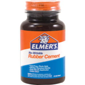 Rubber Cement, 4 oz w/Applicator