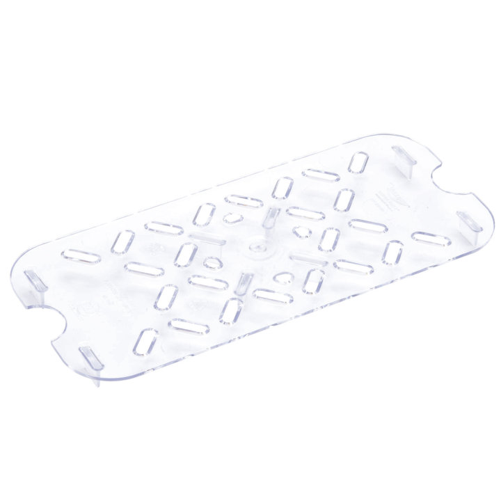 Third-size Super Pan® clear low-temperature plastic false bottom